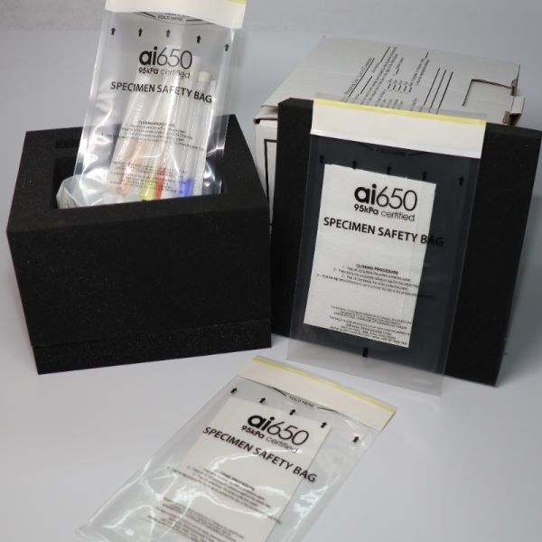 Disposable Specimen Bag – 95kpa Specimen Transport Bag, Biohazard Medical Transport Bag, Ideal Lab Specimen Bag For Clinics & Hospitals