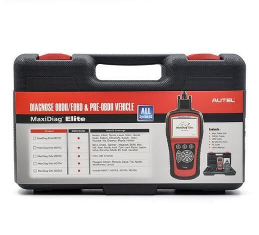Original Autel Maxidiag Elite MD802 Pro All or 4 system optional Autel Car Scanner