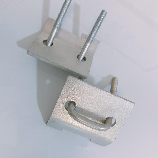 OEM Fixed Silver Galvanized Hose Clamps U Bolt Conduit Clamp ISO9001