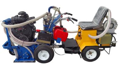 PCD Road Line Marking Removal Machine With Suction Recycle