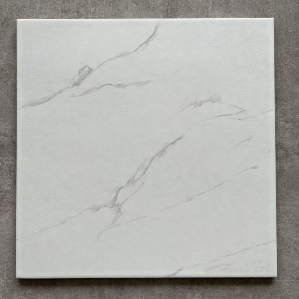 Acid-Resistant Modern 300x300mm Calacatta Marble Bathroom Rustic Ceramic Floor Tiles