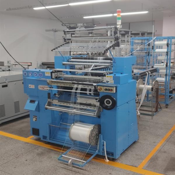 Ribbon Loom High Speed Crochet Knitting Machine For Elastic  Inelastic Flat Belts