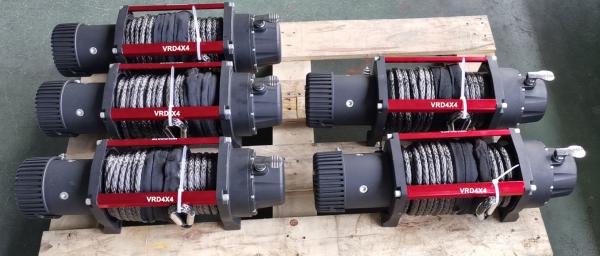 OEM recovery winch 12000lbs 12V 24V off road 4x4 electric winch with synthetic rope