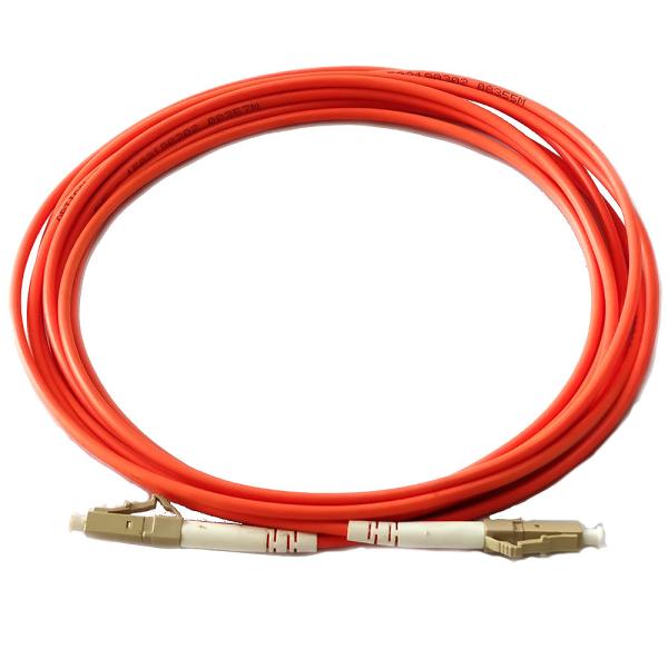 Comprimento customizável do cabo do remendo da fibra ótica de LC/UPC milímetro 50/125 2mm 3mm