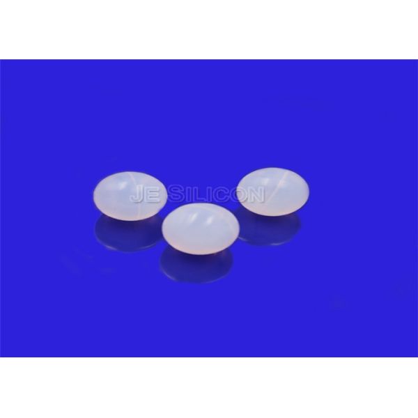 Heat Resistant Molded Silicone Parts Customized , Solid Silicone Rubber Ball