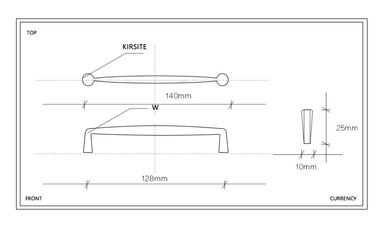 Contemporary Gold Brass Zinc Pull Handles & Door Knobs for Exterior Outdoor Kitchen Bedroom Bathroom-Easy Installation