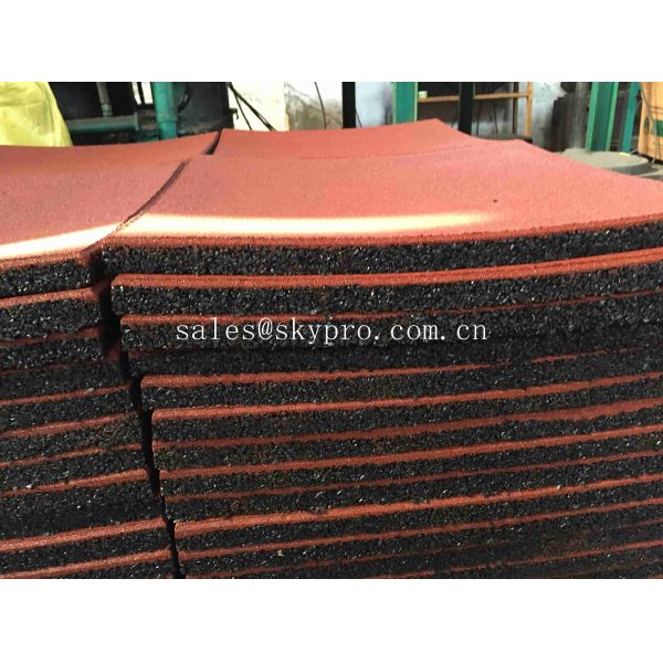 На открытом воздухе резиновые Паверс/плитка резиновой комнаты тренировки Павер пола блокируя