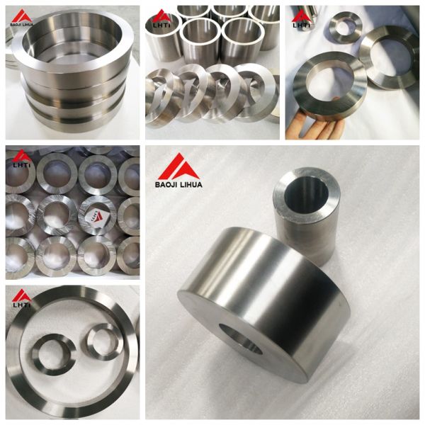 ASTM B381 Forged Titanium Ring Gr1 Gr2 Gr5 For Chemical Machine