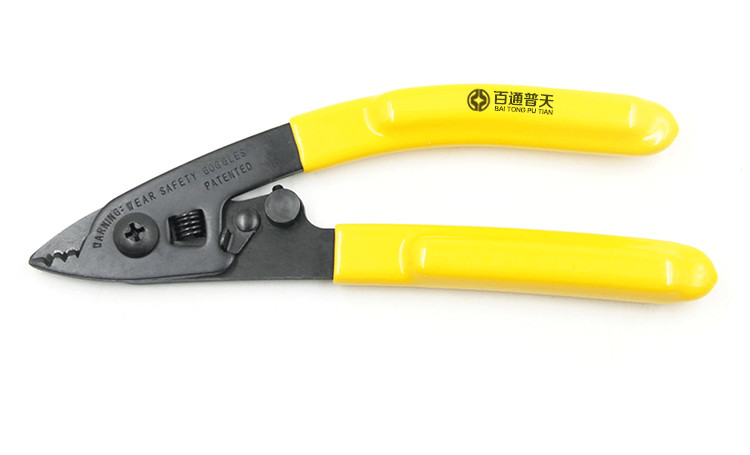 Стриппер оптического волокна плоскогубцев Miller кабеля отверстия Cfs-3 FTTH 3