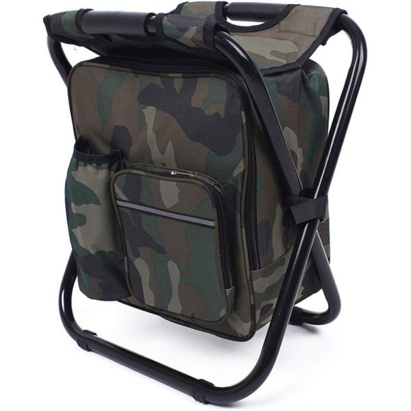 3 in 1 Portable Folding Cooler Backpack Leisure Facilities for Beach Chair and Camping