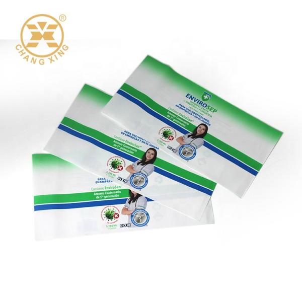 PETG ODM impermeável da etiqueta do psiquiatra do Pvc do filme do empacotamento de psiquiatra da garrafa de água de 1 galão