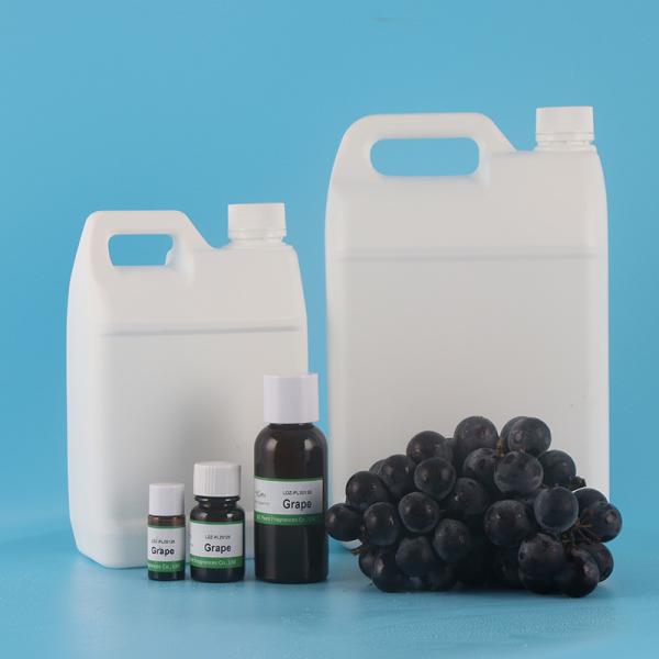 Aceite de esencia de fragancia de uva natural pura para champú diario haciendo sabores de frutas
