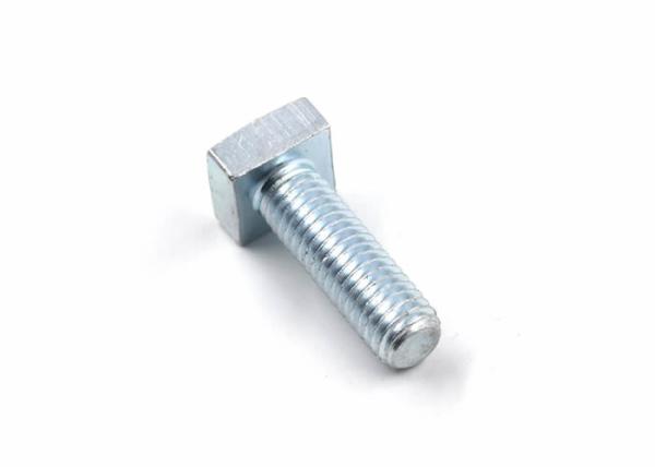 Mild Steel Square Head Bolts M8 Grade 4.8 For Open Construction Sites