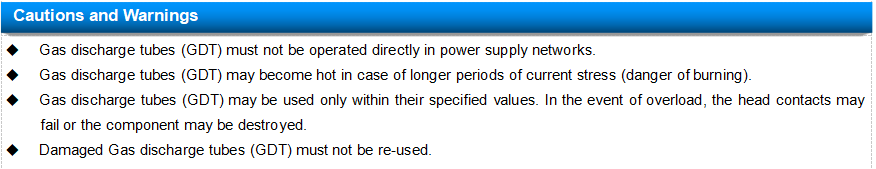 Surge Arrester Ceramic GDT Tube SC2E5-800LL For Communication Equipment