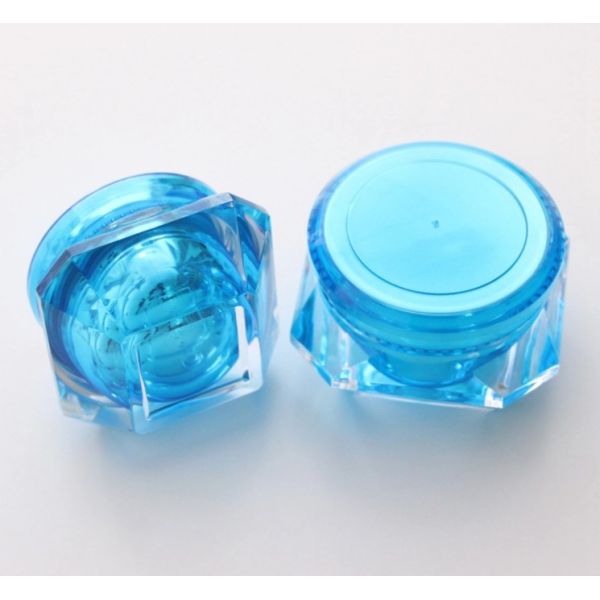 Collar Material ACRYLIC 15g 30g 50g Container for Luxury Eye Cream in Diamond Jar