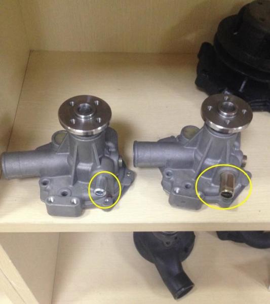 Perkins Water Pump Excavator Water Pump For New HOLLAND  U45011030AF 45011030