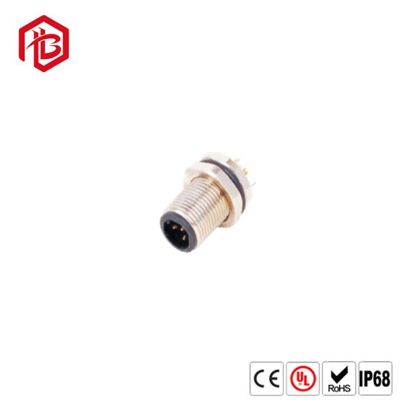 Male to Female waterproof extension cable 2 4 5 8 pin M12 LED Waterproof Cable Led M12 waterproof plug connector