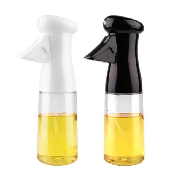 Portable BBQ Kitchen Calcium Sodium Glass Olive Oil Sprayer Atomized Spray Oil Bottle