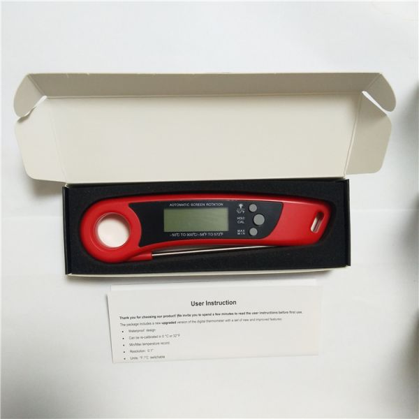 LCD Backlight Kitchen Cooking Meat Digital Food Thermometer