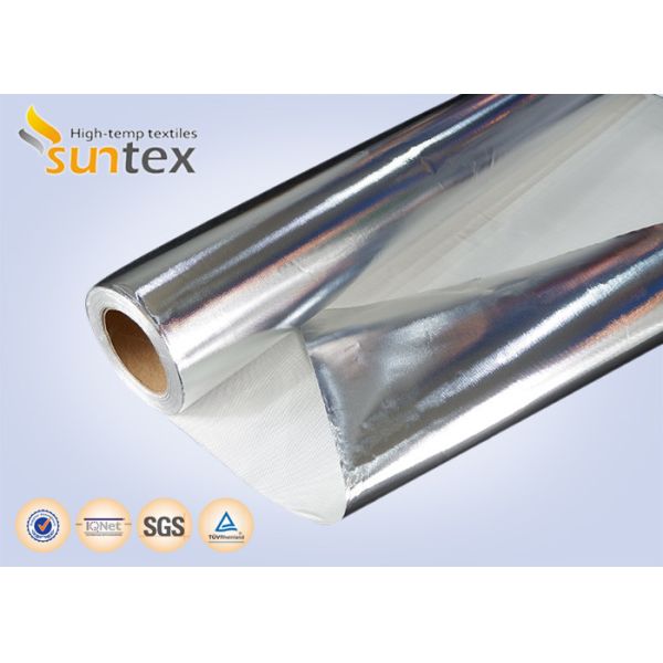 Fiberglass Fabric with Aluminum Coating | Heat Protection for External Piping