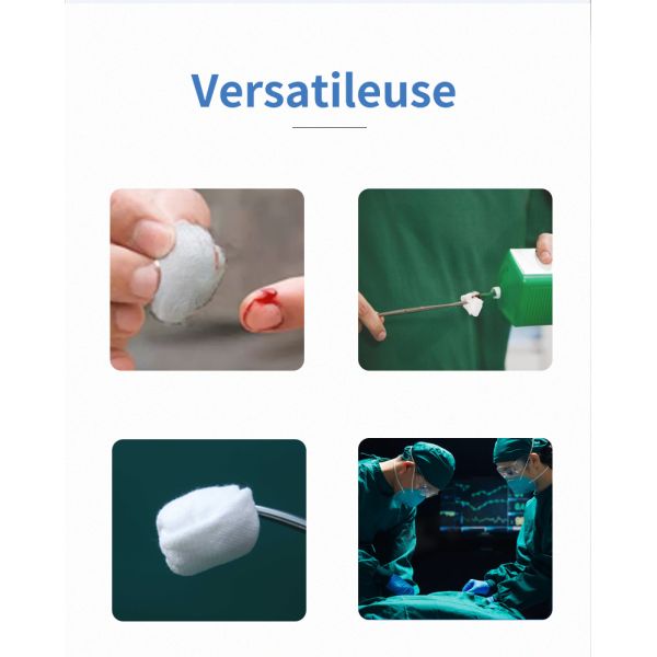 Medical Supplies Absorbent Gauze Ball 100% Cotton X-ray Peanut Absorbent Surgical Gauze Ball