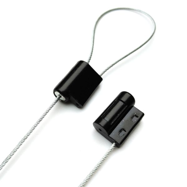 Tamper Proof Pull Tight Zinc Alloy Container Door Lock Cable Seal with 2.74 KN Tensile Strength