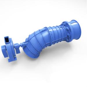 Manual or Automatic Control System Vertical Kaplan Hydro Turbine Generator with 1-10 Meter Runner Diameter and 300KW-20MW Rated Power