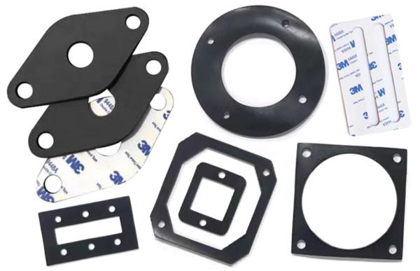Industrial Grade Silicone Rubber Washers 20-80 Shore A Hardness Customize Color