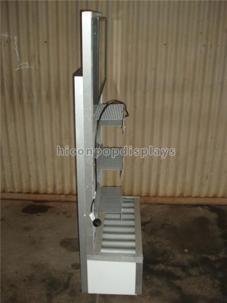 Free Standing Metal Display Racks Custom Advertising Shoes Display Rack For Store