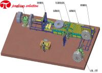 máquina de envolvimento de alumínio horizontal automática do perfil de 90r/Min High Efficiency
