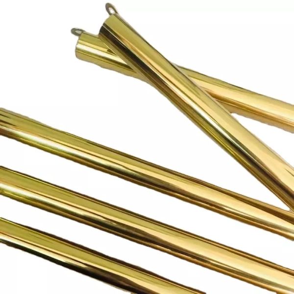 нержавеющая сталь 316L сварила цвет золота 304 трубы 400mm для здания