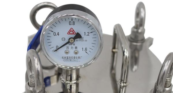 304 Saco de filtro de aço inoxidável para indústria de petróleo e gás à prova de explosão 30 LPM