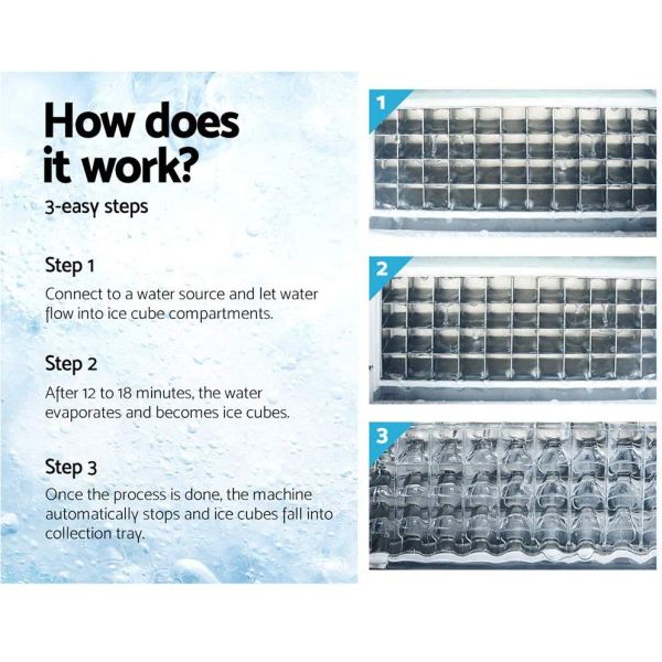 нержавеющая сталь делая машины льда хранения 18kg коммерчески для ресторана/магазина/гостиницы