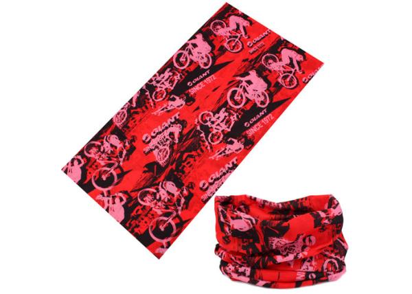 Retro Logo Polyester UV  Headwear 25*50 CM Bandana For Bicycle