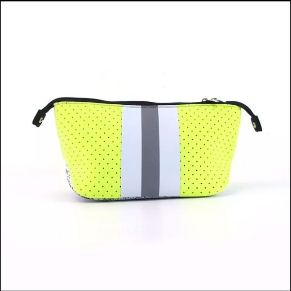 Zipper Closure Neoprene Makeup Bag for Cosmetics Convenience and Waterproof Protection