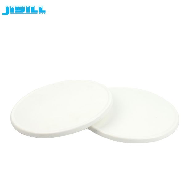 Round Cooling Gel Cold Plate Freezer For Fruit And Food Fresh , 860ml Content For Food Frozen