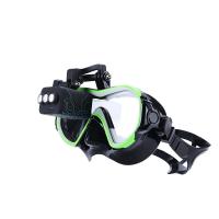 Monitoração dos dados do tempo do sentido da profundidade de HUD Scuba Diving Mask With