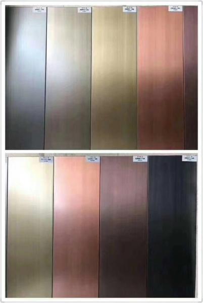 304 316 Bronze Brass Sheet Plate Suppliers For Antique Grain Finish
