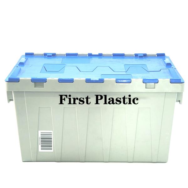 The Logo Shipping Box with Attached Lid Container The Best Logistic Transport Solution