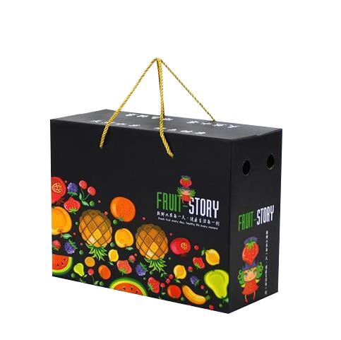 Recycled Custom Corrugated Boxes For Big Fruit Packaging