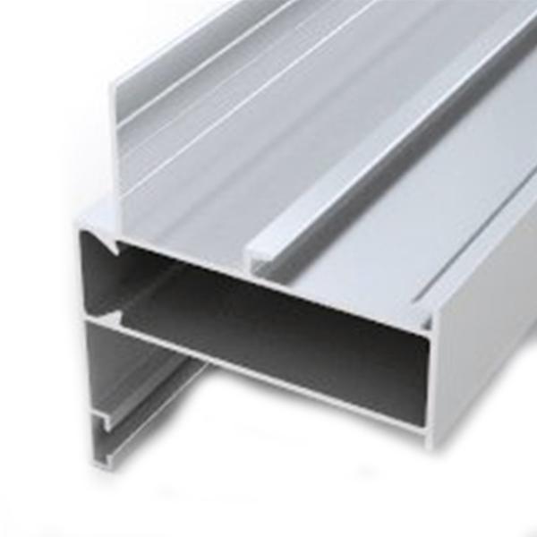 Customized Powder Coated Closet Sliding Door Aluminum Profile For Building Glass Door