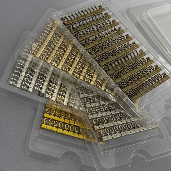 3D металл жемчуг никель цвет Ценовая кубка для ювелирных изделий Часы и одежда