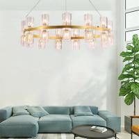 Lumière molle menée de décoration d'hôtel de villa de Crystal Luxury Chandelier American Minimalist