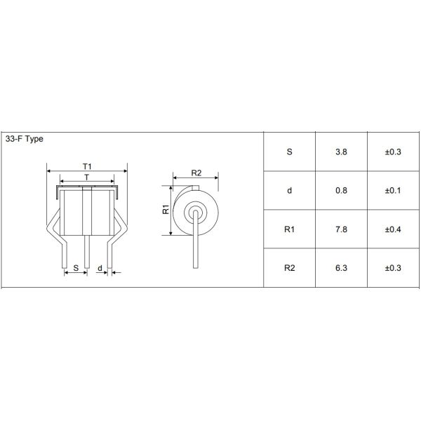 350 V 3 Electrode Gas Discharge Tubes SMD GDTs 6x8mm 3 Pole