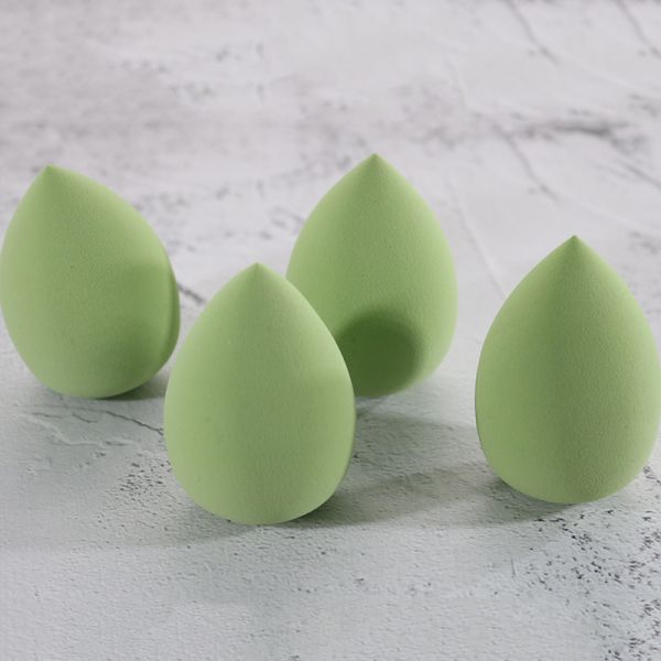 New Green Girl Makeup Sponge Puff Egg Face Concealer Cosmetic Powder Make Up Blender Sponge Tools DX75