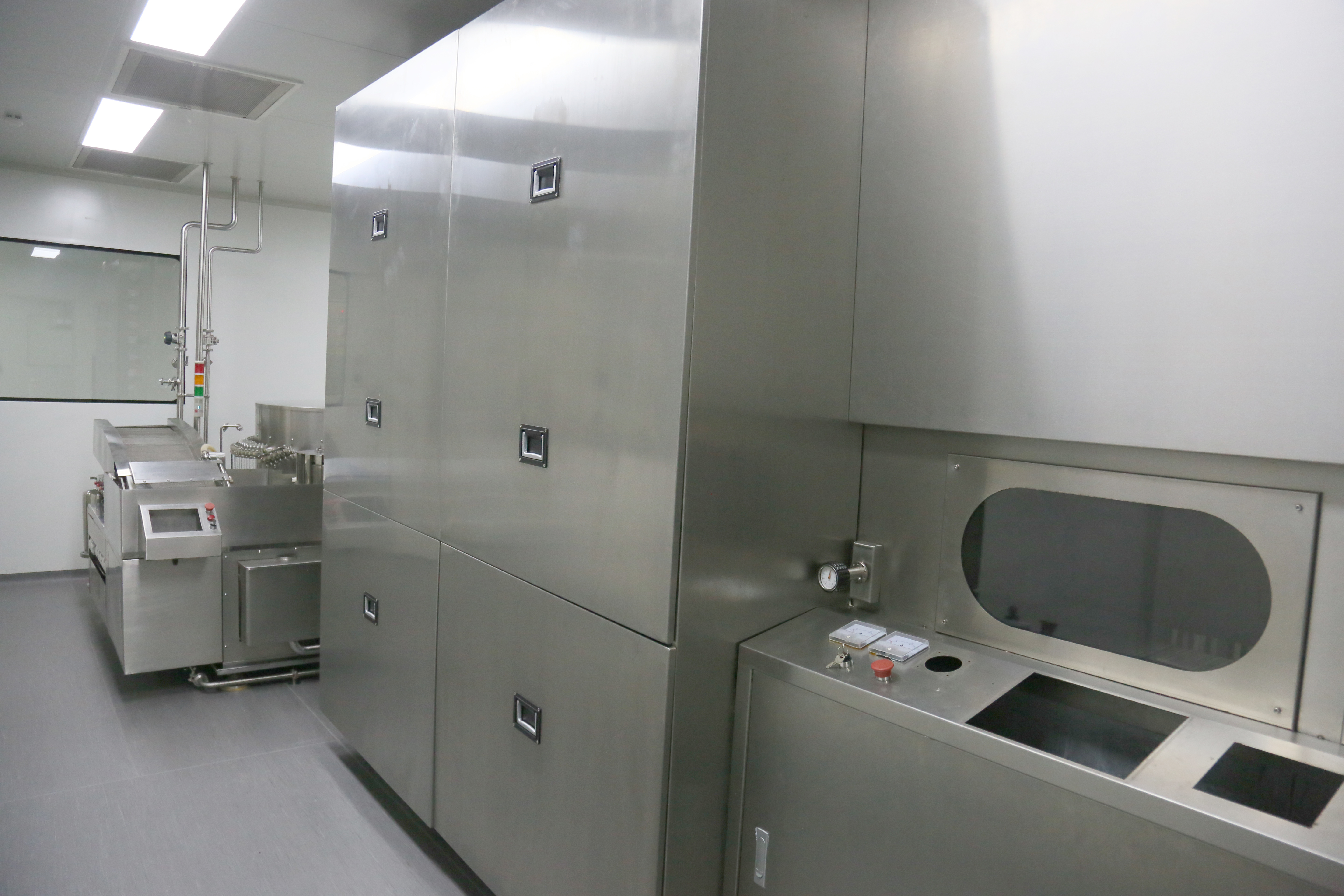 5ml Ampoule Washing Sterilizing Filling Sealing Line Auto Fault Diagnostics, 20000 pcs/h Dry-Heat Sterilization AGF-8S