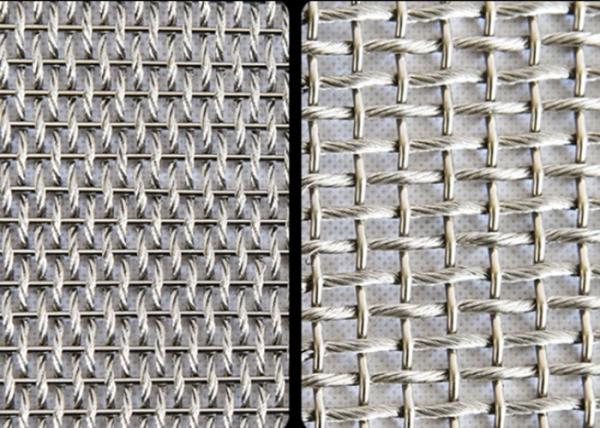 Grades tecidas 0.5mm decorativas arquitetónicas do armário de Mesh For Home Deco Furniture do fio