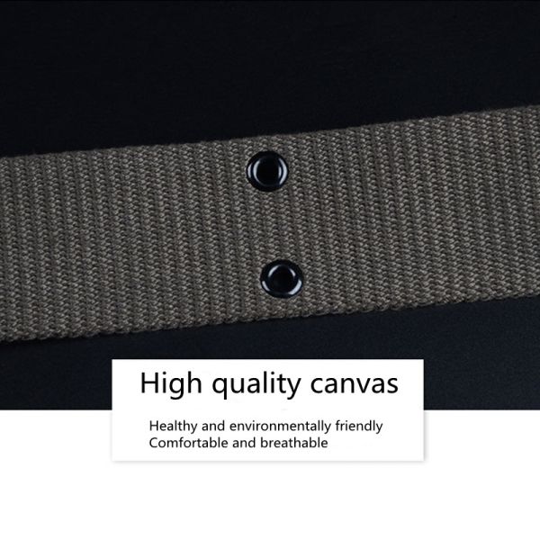 5cm Outdoor Hunting Gear 125cm Nylon Tactical Belt Metal Buckle