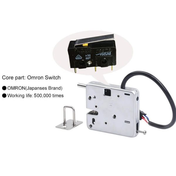 430 Stainless Steel 1.2A Cabinet Door Locks Solenoid Drive