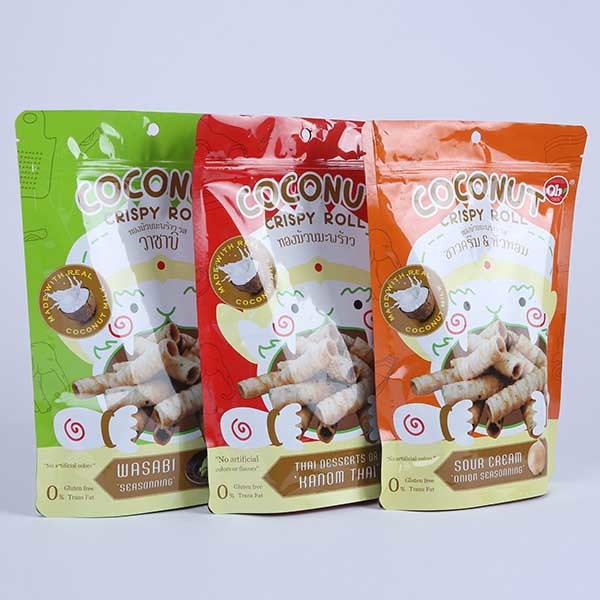Aluminum Foil Zipper Plastic Food 20g Standing Pouch Packaging Spice Packing Pouch